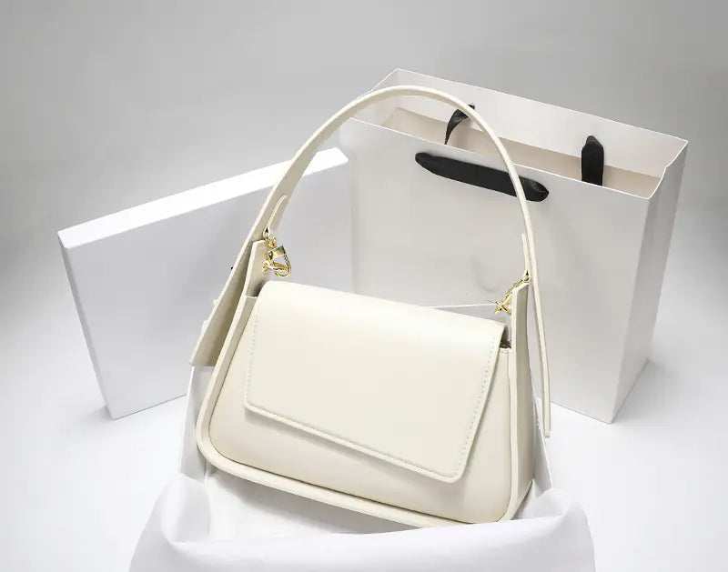 Bolsa retrô de couro