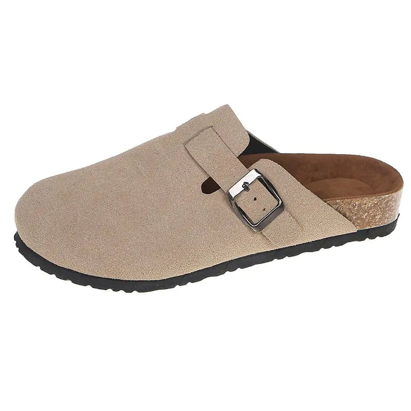Baotou Cork Slippers for Women and Couples