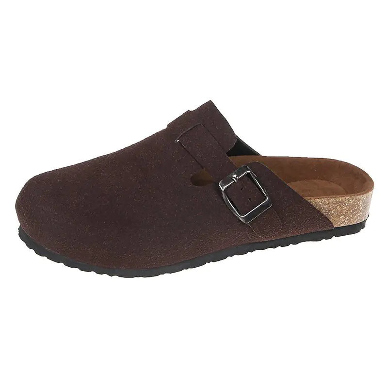 Baotou Cork Slippers for Women and Couples
