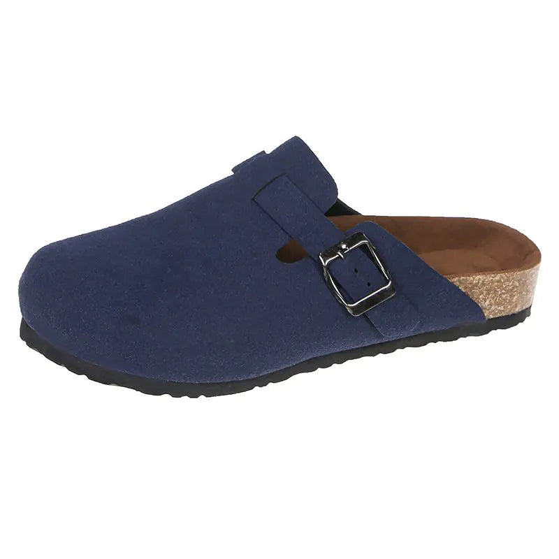 Baotou Cork Slippers for Women and Couples